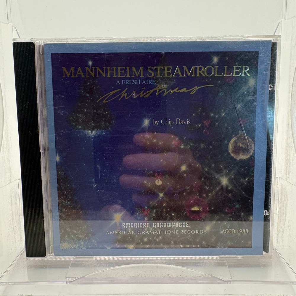 Mannheim Steamroller A Fresh Aire Christmas CD Chip Davis AGCD 1988 Holiday